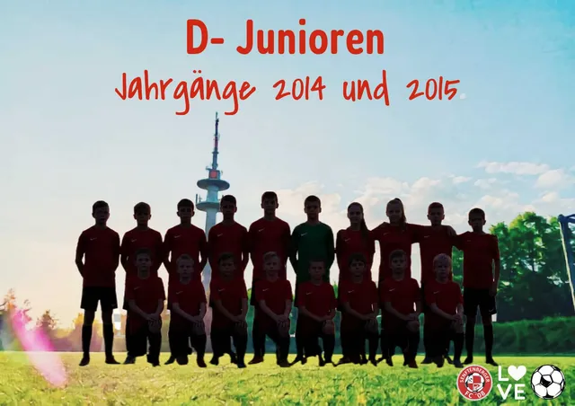 Mannschaftsfoto D-Junioren des Senftenberger FC ’08